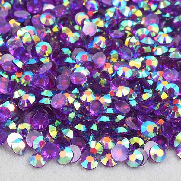 MIXED SIZE Resin Rhinestone Non-Hotfix