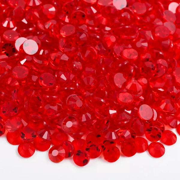 CLEAR MIXED SIZE Resin Rhinestone Non-Hotfix