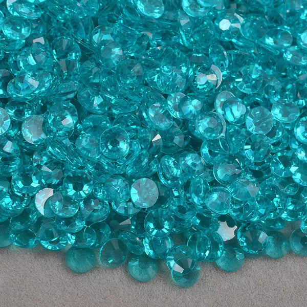 CLEAR MIXED SIZE Resin Rhinestone Non-Hotfix
