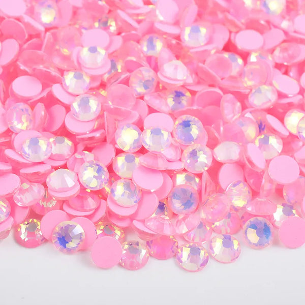 Pink Luminous Glass Rhinestones – Craftyrific