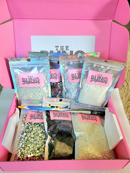 Anything but Basic Resin Rhinestone Kit (2mm-5mm sizes)