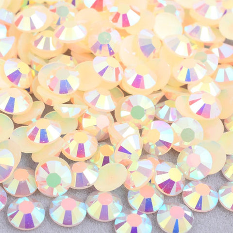 Vanilla Cream AB Jelly Rhinestones
