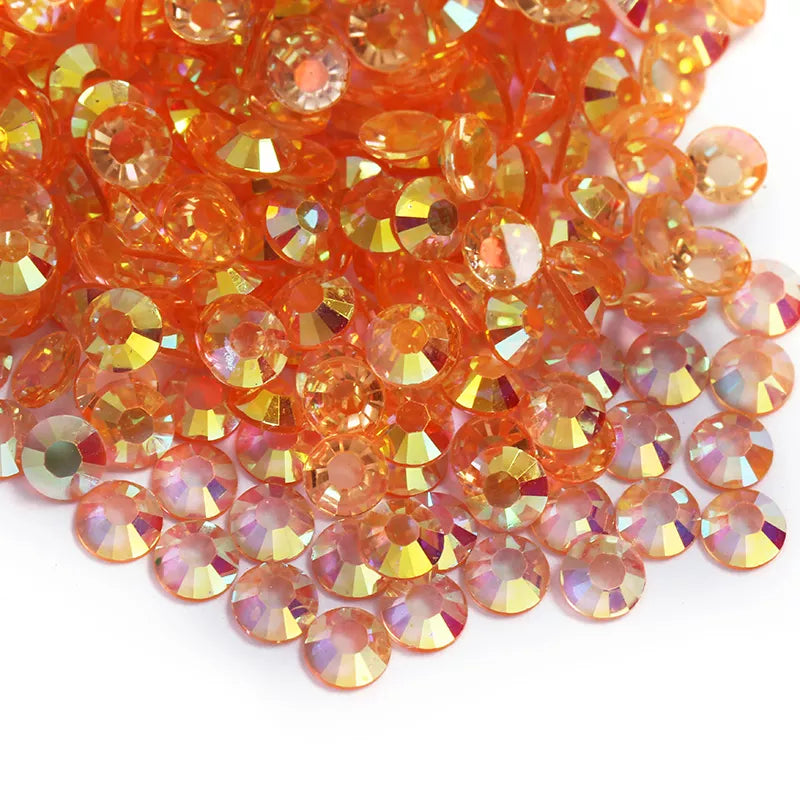 Transparent Orange AB Resin Rhinestones – The Bling Dispensary