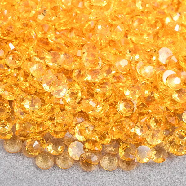CLEAR MIXED SIZE Resin Rhinestone Non-Hotfix