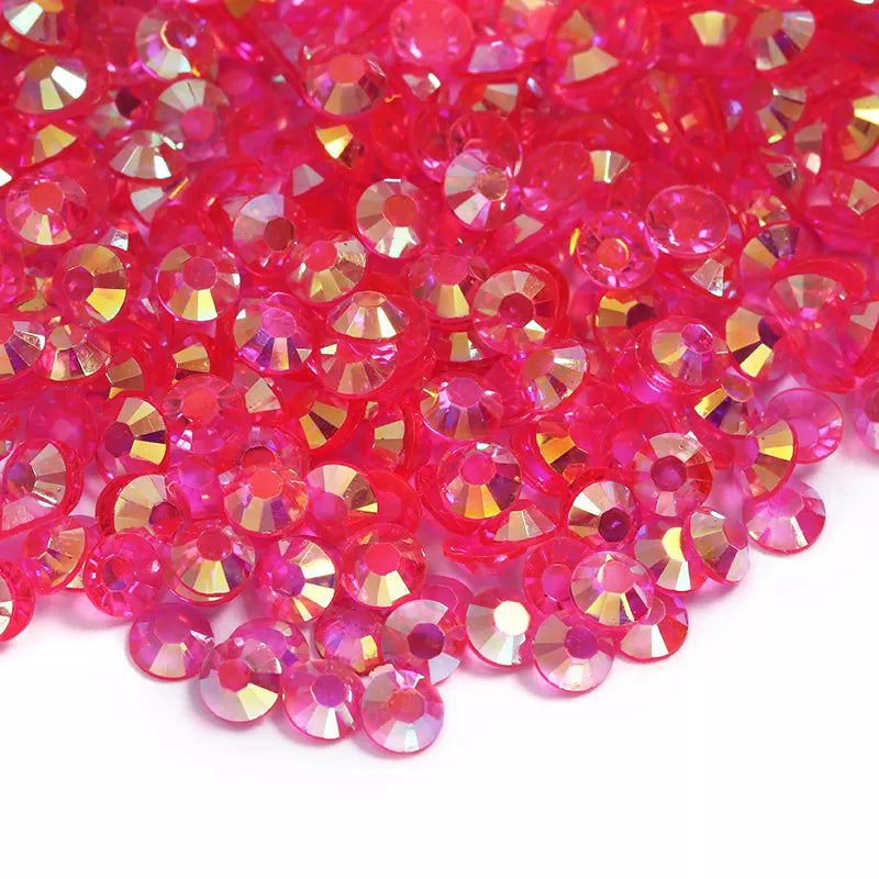 Transparent Rose AB Resin Rhinestones – The Bling Dispensary