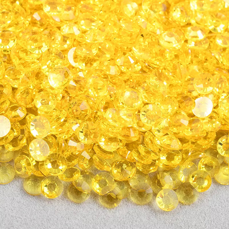Clear Topaz Resin Rhinestones – The Bling Dispensary