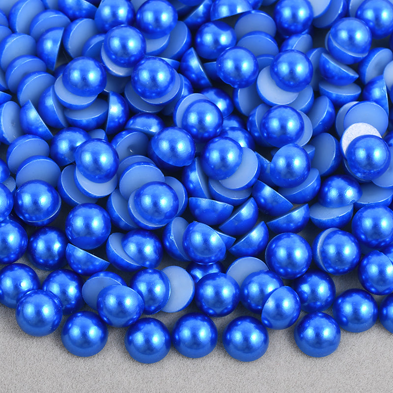 Little Blue Box Domed Flatback Pearls MIX – The Bling Dispensary