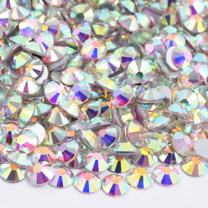 Abpf Wholesale Crystal Ab Hotfix Rhinestones Bulk Glass Strass for Crafts,  Clothing, T-Shirt - China Rhinestone and Hot Fixed Rhinestone price