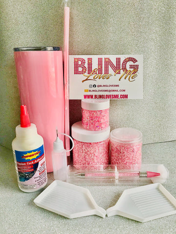Rhinestone Bling Box Starter Kit with and without Tumbler – ANL Kreations