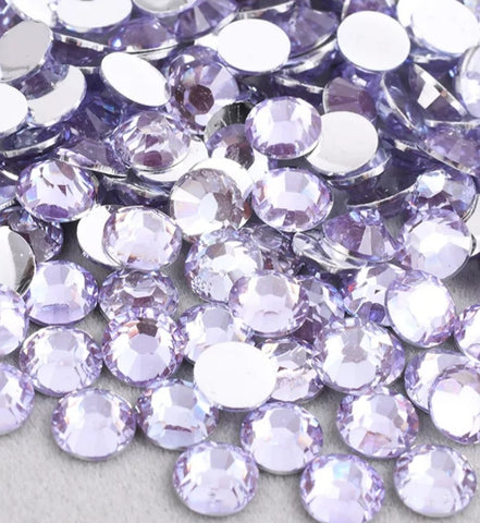 Lt Amethyst Resin Rhinestones