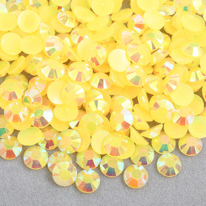 Lemonade Yellow AB Jelly Rhinestones