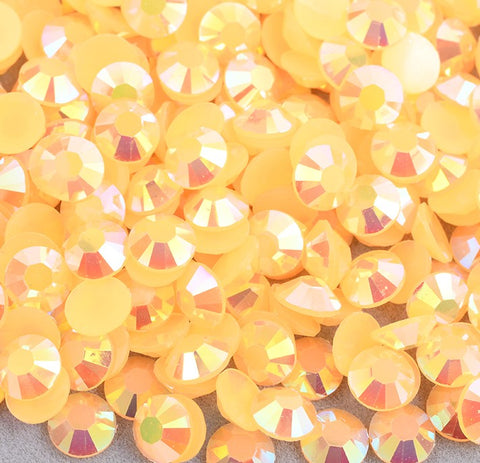 Orange Crush AB Jelly Rhinestones